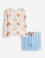 Souprava UV trička a UV kalhot - Potisk po cel&eacute; plo&scaron;e - b&iacute;l&aacute;