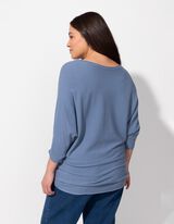 Pullover - Misto viscosa - celeste