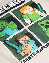 T-Shirt - Minecraft - beige