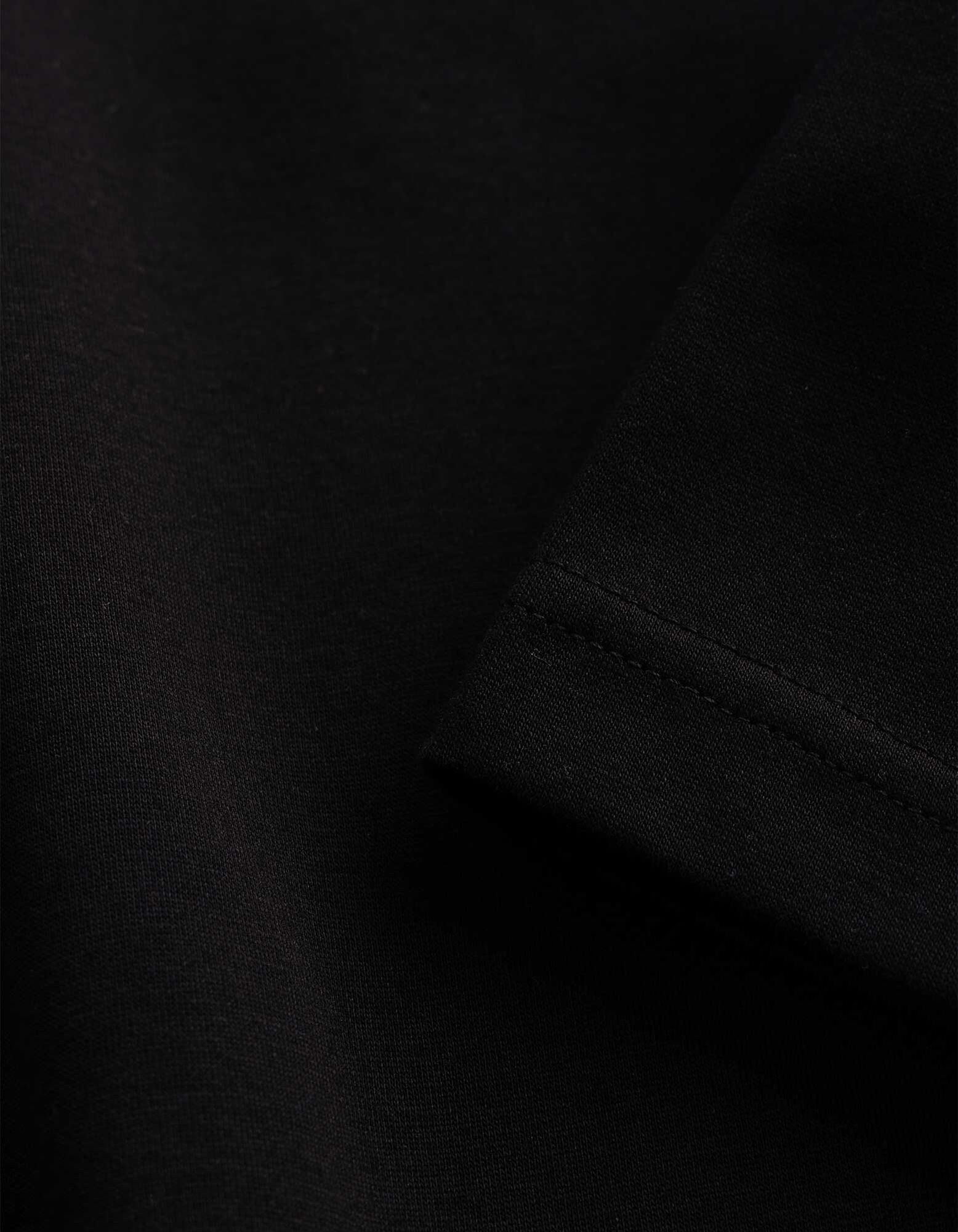 T-Shirt - Oversized Fit - Schwarz