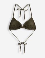 Bikinitop - Mesh - Khaki