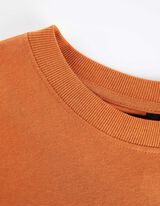 T-shirt - Impronta sul retro - marrone