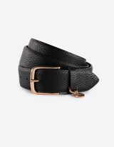 Curea - Efect de piele - Negru
