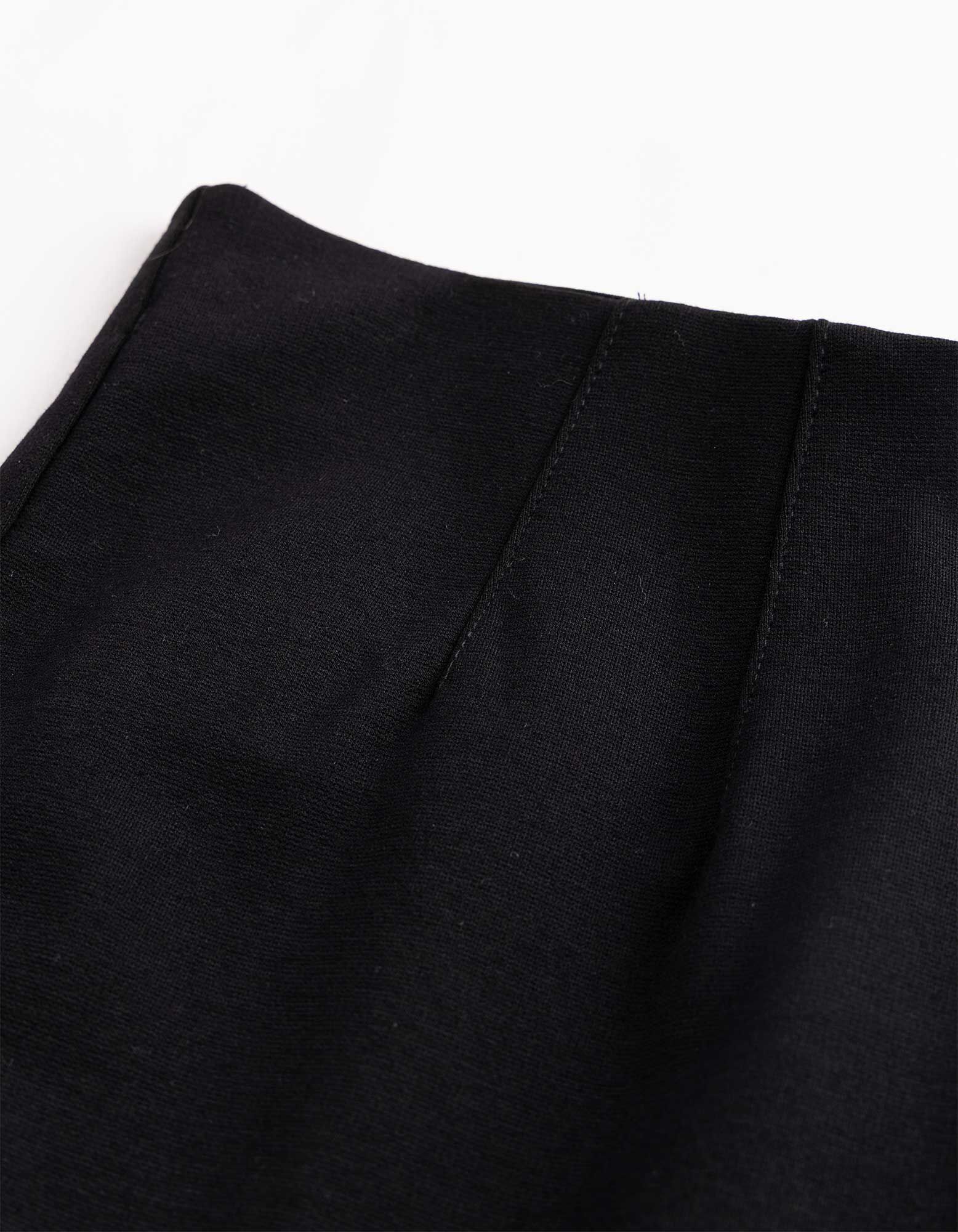 Leggings - Slim Fit - Schwarz