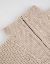 Troyer - Dzianina prążkowana - jasny szary