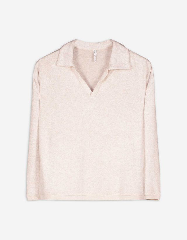 Langarm-Poloshirt - Soft-Touch