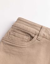 Kalhoty - Vysok&yacute; pas - b&eacute;žov&aacute;