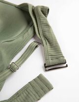 Bikinitop - Gewatteerde cups - groen