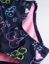 Kupaći kostim - &Scaron;areni print - tamno-plava