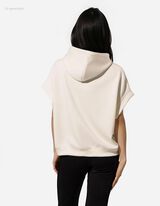 Sweatshirt - Modal-Anteil - wei&szlig;