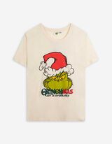 T-shirt - Grinch - wit