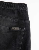 Kargo pantalone - Vrpca na porubu - crno