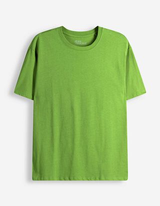 T-Shirt - Oversized Fit - gr&uuml;n