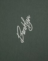 Hossz&uacute; ujj&uacute; felső - T&uacute;lm&eacute;retezett fazon - s&ouml;t&eacute;tz&ouml;ld