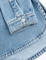 Shacket - Prevelik kroj - modra