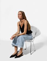Jupe cloche - denim bleu clair - bleu clair