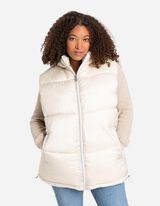 Pre&scaron;it brezrokavnik - Enobarvno - belo