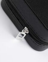 Schmuckbox - einfarbig - schwarz