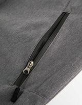 Jakna za boravak u prirodi - Poliester i najlon - tamno-siva