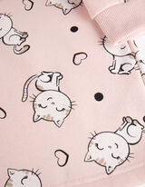 Longpullover - Sweat - rosa