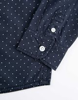 Férfi ing - Csokornyakkendő - sotetkek