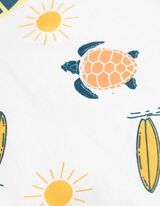 Tanktop - Print all-over - wit