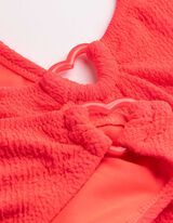 Set top e slip bikini - rosso chiaro