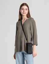 Smartphonehoesje - Imitatieleer - zwart