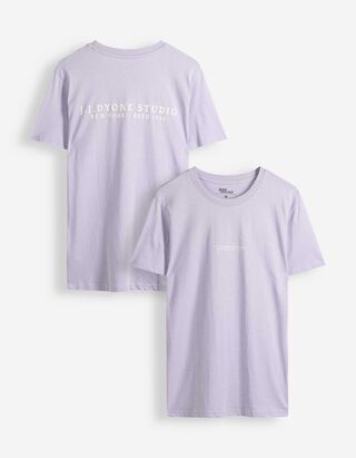 T-shirt - Effen - Lichtroze