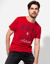 Tričko - Predn&eacute; tlač - cervena