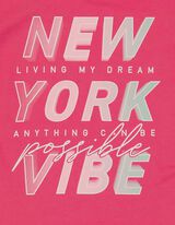 Majica kratkih rukava - Print sa porukom - ruzicasta