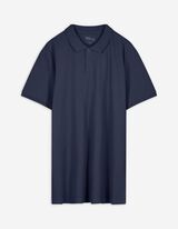 Poloshirt - Effen - donkerblauw