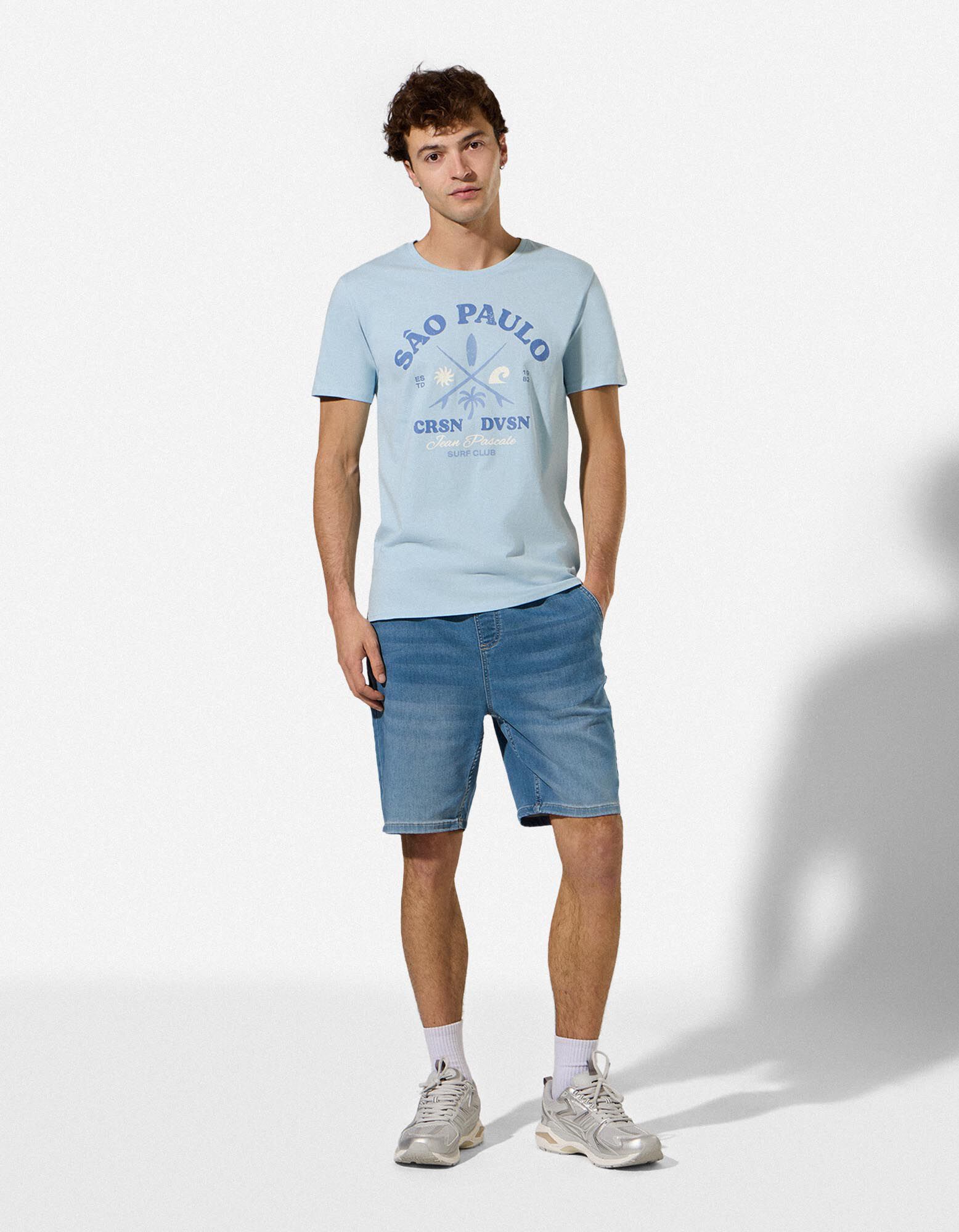 T-shirt - bleu clair