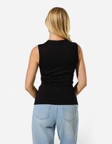 Top - Viscosemix - Zwart