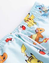 Short de bain - Pok&eacute;mon - Bleu clair