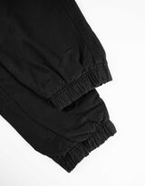 spodnie bojówki - efekt termiczny - czarny