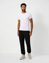 T-Shirt - Stretchanteil - Wei&szlig;