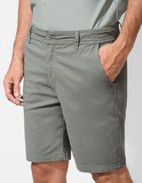 Chino šortky - Směs bavlny - tyrkysova