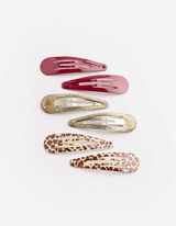 Accessoire pour cheveux - Lot de 6 - Or