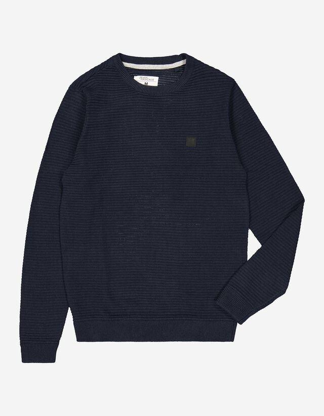 Pullover - Sildiga paik - tumesinine
