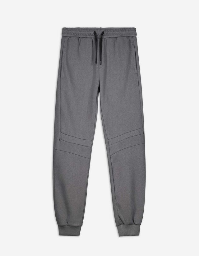 Jogginghose - einfarbig - dunkelgrau