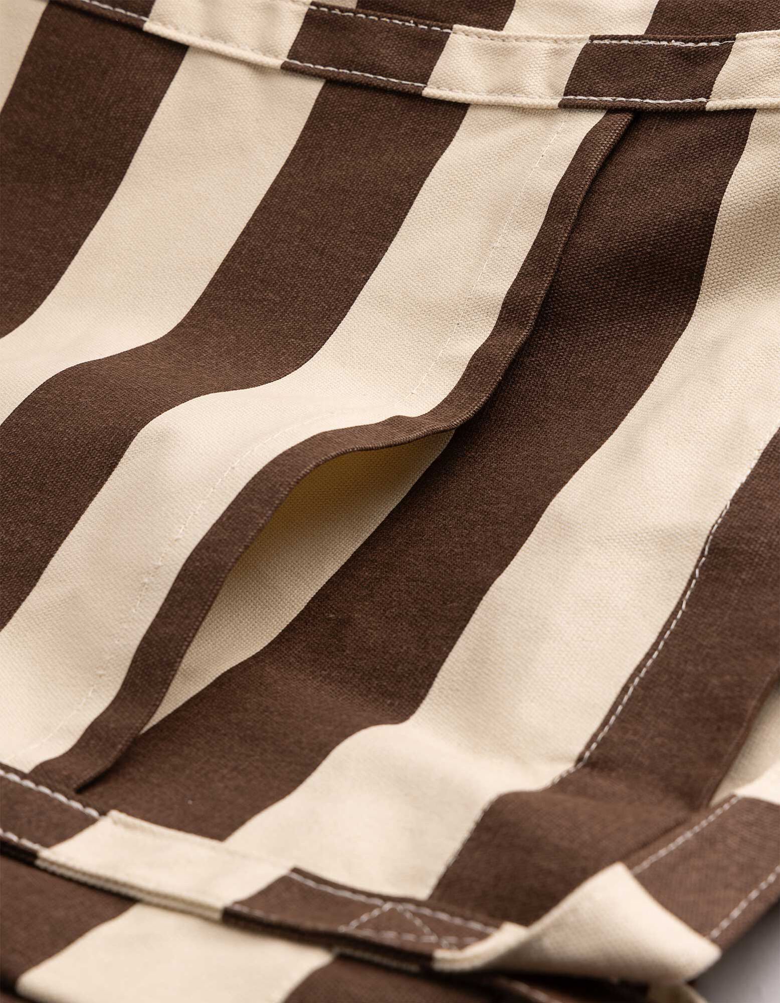 Sac - Rayures - Brun