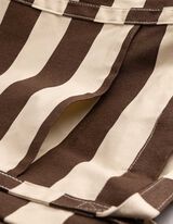 Sac - Rayures - Brun