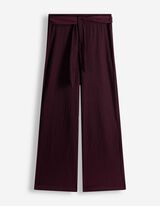 Hose - Bindeg&uuml;rtel - dunkellila