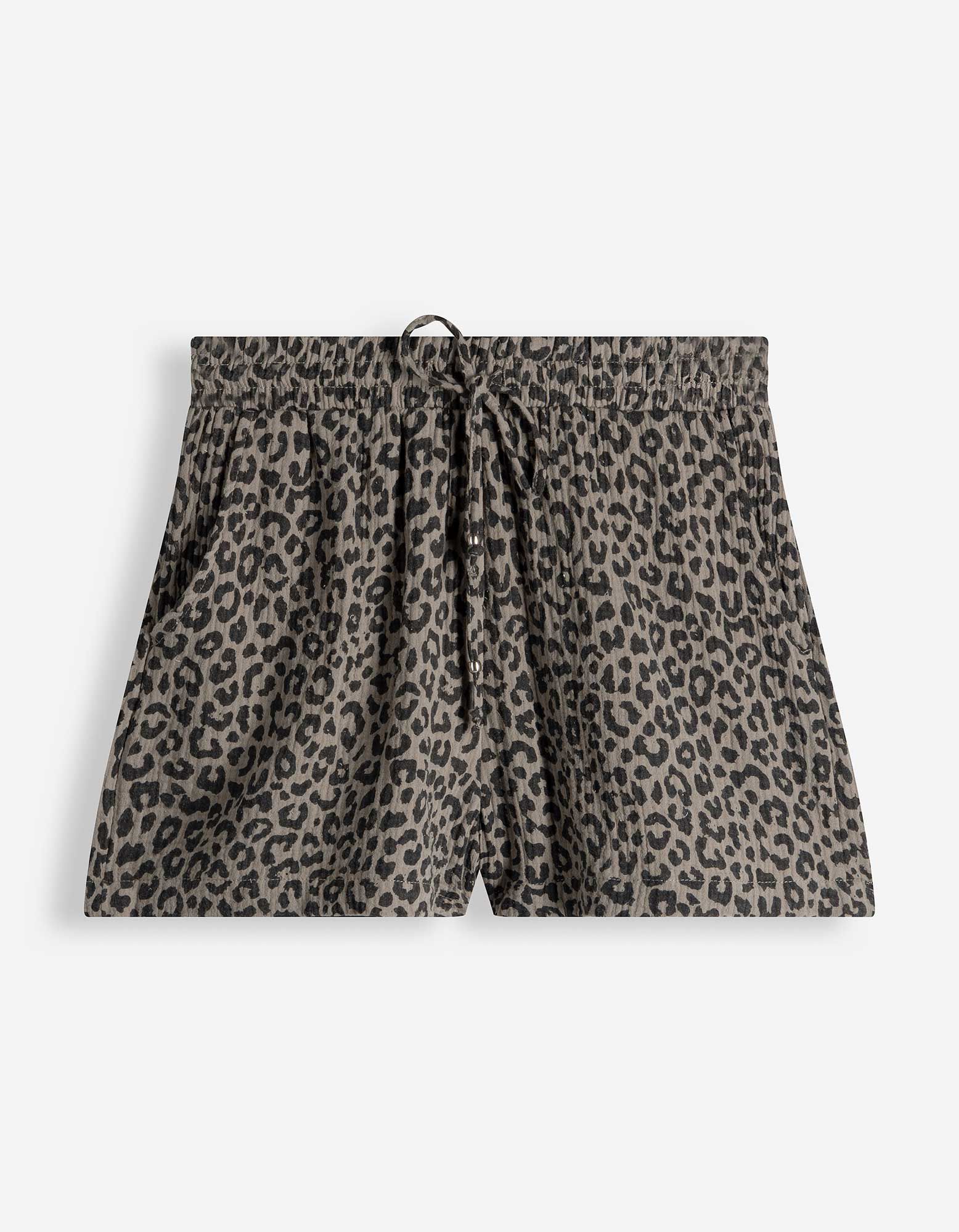 Shorts - Musselin - Gr&uuml;n