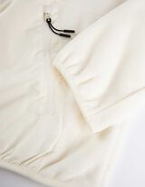 Fleecejack  - Kap - wit