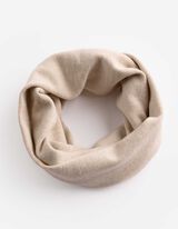 Loop-Schal - Strick - Beige