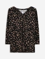 Shirt - Viscose - lichtbruin