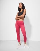 Legíny - Žebrování - pink