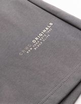 Shorts - Weites Bein - grau